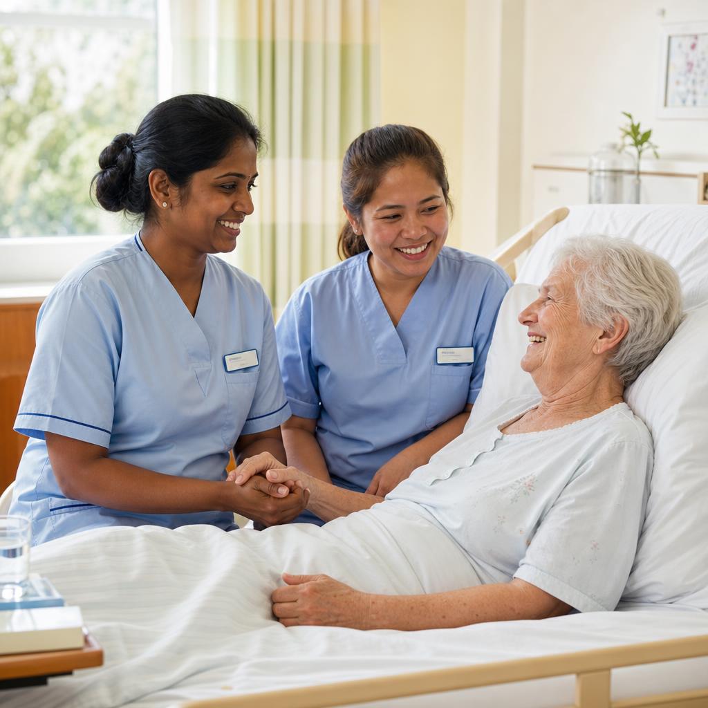 Internationale Pflegekräfte im deutschen Gesundheitswesen